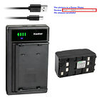 Kastar NiMH Battery USB Charger for Sony CCD-FX530 CCD-FX600 CCD-FX620 CCD-FX630