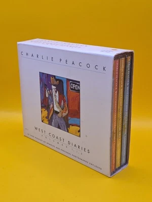CHARLIE PEACOCK West Coast Diaries Volumes 1,2,3 RARE OOP 3 CD BOX SET - Image 1 of 4