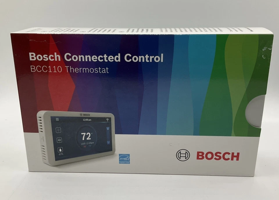 BOSCH 7738007442 Wi-Fi Thermostat BCC110 Smart Control 1/2" NPT