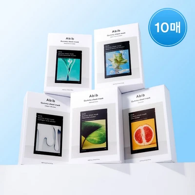 Abib - Gummy Sheet Mask - 5 Types / Moisturizing, Korean Cosmetics, Kbeauty - Image 1 of 3