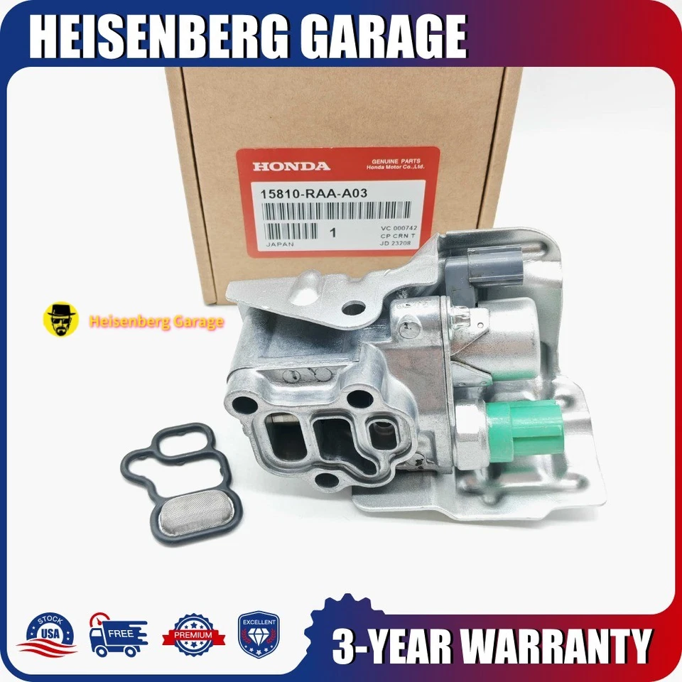 Válvula de carretel solenóide VTEC genuína com junta 15810-RAA-A03 PARA HONDA Element ACURA - Imagem 1 de 4