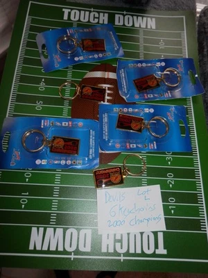 Lote de (6) Llaveros New Jersey Devils 2000 Stanley Cup Champs Nuevo De Colección NHL Lote L Foto 1 de 4