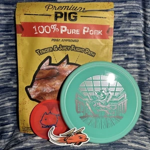 Innova Star Pig PORK CHOP 1 of 6 Exclusive Stamp! Premium Pig Bag Limited - Picture 1 of 15