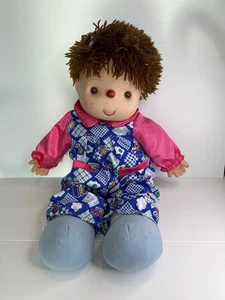 Muñeca Helada Vintage Hilo Marrón Pelo Una Pieza Jumbo Talla 65m - Imagen 1 de 14