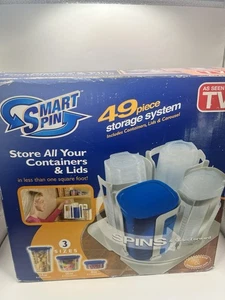 Spin 'N' Store drehbares Lebensmittelaufbewahrungssystem mit 49 Stück wie im Fernseher zu sehen - Bild 1 von 5