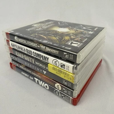 Лот товаров из 6 игр для PS3 для Sony Playstation Call of Duty Mortal Kombat Army of Two - Изображение 1 из 4