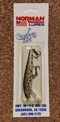 Vintage Bill Norman Baltic Minnow B5-42 Lure Crappie Bait Jerkbait Fishing Lure - Image 1 of 3