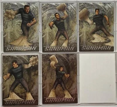 2007 Spider-Man 3 Movie  Sandman Chase Card Set S1-S5 Rittenhouse - Image 1 of 2