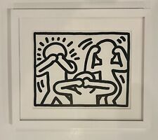 Keith Haring, Pop Shop September II Print, Rare Limited Edition 1989