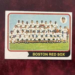 Tarjeta fotográfica 1974 Topps Set Boston Red Sox Team #567 - Sin precio base *Alta calidad*  - Imagen 1 de 2