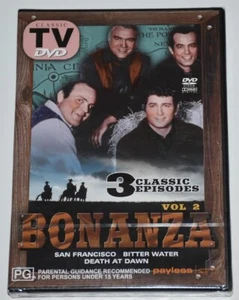 Bonanza Vol. 2 CLASSIC TV ALL REGIONS DVD BRAND NEW & SEALED FAST POSTAGE - Picture 1 of 2