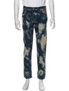 NEW!!!! GUCCI Bleached Slim fit Jeans with metal Studs .SIZE 36 - Picture 1 of 7