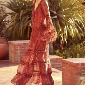 Misa Los Angeles Genevieve Maxi Dress XS - Picture 1 of 10