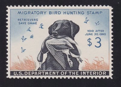 US RW26 $3 Duck Hunting Mint XF OG NH SCV $120 - Image 1 of 2