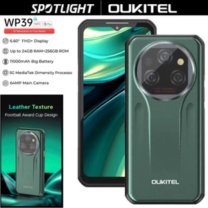 Teléfono móvil resistente Android 14.0 6.6" 5G 4G LTE OUKITEL WP39 impermeable global - Imagen 1 de 16