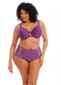 Elomi Charley Deep Brief Size : 20 Colour : Pansy - Picture 1 of 5