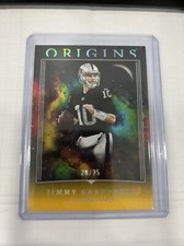 2023 Panini Origins Jimmy Garoppolo Gold /25 Las Vegas Raiders 
