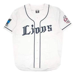 New Limited Seibu Lions Fan Club NPB Japan Baseball Jersey White - Picture 1 of 5