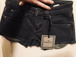 Brand New Frankie B Denim Shorts Size XS (6) - Picture 1 of 8