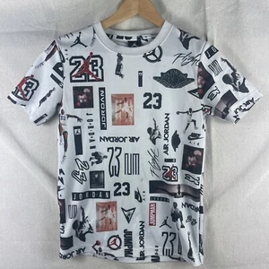 Jordan Air Jordan Boys All Over Print Sz Large 23 Flight - Picture 1 of 5
