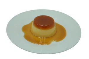 Display Faux Food Prop Flan / Creme Caramel New - Picture 1 of 1