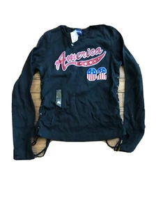 Vintage Girls size 14 America ‘02 long sleeve shirt - Picture 1 of 4