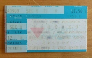 Chicago Konzert Ticket Stub New Orleans LA Kiefer UNO Lakefront Arena 9.9.88 - Bild 1 von 2