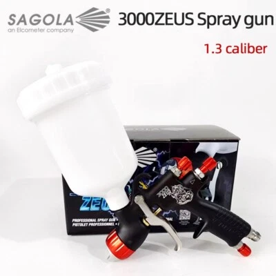 SAGOLA Professional Spray Gun Car Paint Spray Gun 1.3mm Nozzle Industrial Grade - Image 1 of 4