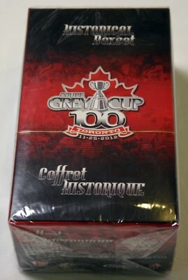 2012年CFL灰色杯100年历史套装极限体育卡全新未拆封 — 第 1/3 张图片