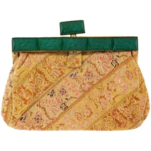 Antique Persian Safavid Textile Handbag CA 18Th C - Picture 1 of 5