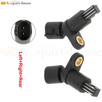 2x Sensor de Velocidade ABS Lateral Traseiro para Motorista e Passageiro Compatível com 01-06 Audi TT ALS522 - Imagem 1 de 4