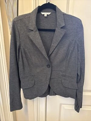 Cabi Women's Gray jet Set Blazer Size 8 Style 616 - Image 1 of 2