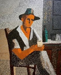 Landmann 16" x 20" Acryl auf Karton von Michael Byro - Bild 1 von 1
