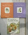 Beatrix Potter Books - Tale Of Two Bad Mice , Squirrel Nutkin, Mrs Tiggy-Winkle