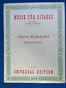 Franz Burkhart - Impromptu - Noten für Gitarre - Bild 1 von 1