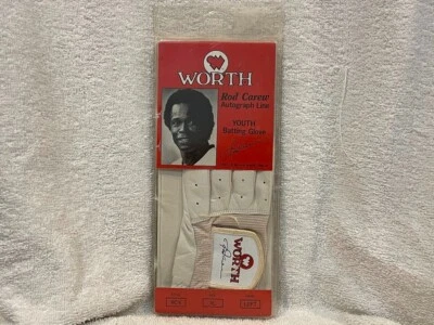 VINTAGE 1980's Rod Carew Worth Batting Glove, Minnesota Twins, NEW IN PACKAGE!! - Image 1 of 3