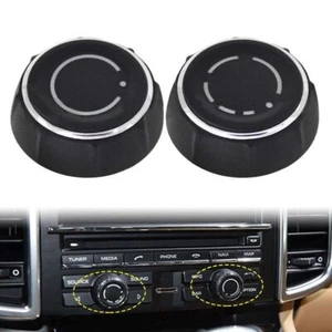 Front Raido Volume Control Button Knob For Porsche 911 2010-2018 for Cayenne 958 - Picture 1 of 5