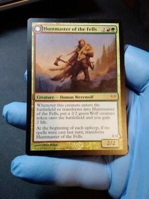 MTG Huntmaster of the Fells/  Ravager of the Fells Dark Ascension 140 Regular - Image 1 of 2