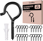 "Upgrade Your Outdoor Decor with 20 Windproof Q-Hanger Hooks - Secure and Stylis
