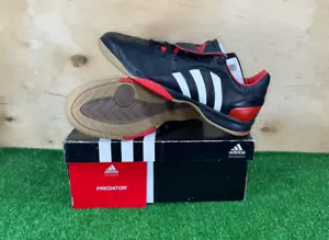 Adidas Predator Pulsado (Pulse) IN Black US 10 Schuhe Stollen Fußball/Soccers - Bild 1 von 12