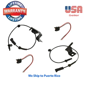 2 ABS Wheel Speed Sensor Front Left & Right + Connector Fit: LINCOLN MKZ 13-15 - Picture 1 of 7