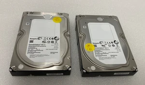 Lot of 2x ST4000NM0033 Seagate 4TB 7.2K 3.5" SATA Hard Drive 99% Health, 1 bs - Picture 1 of 2