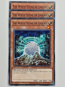 Yu Gi Oh - 3x SDWD-EN011 The White Stone of Legend - Common - Picture 1 of 5