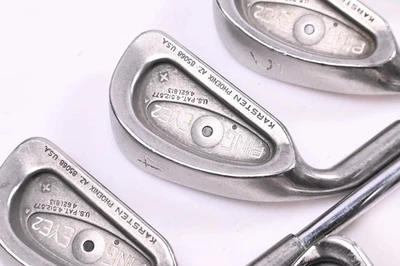 Left Hand Ping Eye 2 Irons / 3-PW+SW / Black Dot / Stiff Flex Ping JZ Shafts - Image 1 of 4