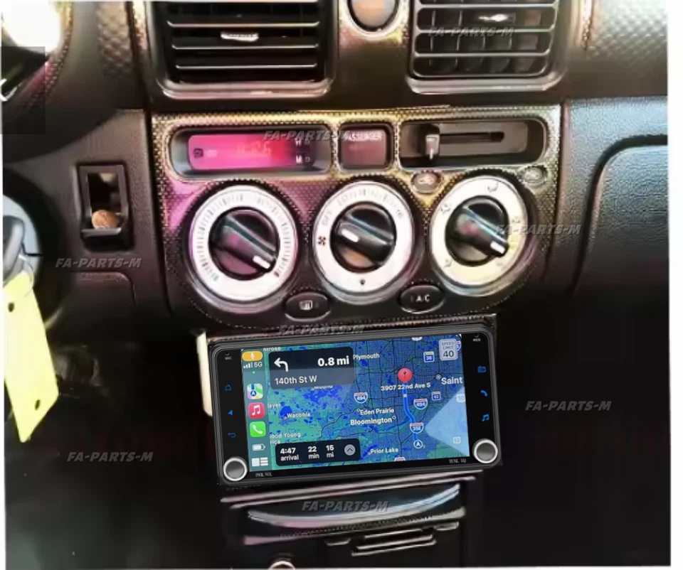 4+64G FOR 2000-2005 TOYOTA MR2 SPYDER CarPlay Android15 Car Stereo Radio GPS BT Foto 1 de 4