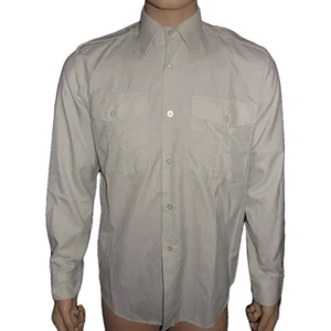 Chemise TDF gris Terre de France t. 44 (XL) manches longues Armée Française - Picture 1 of 1