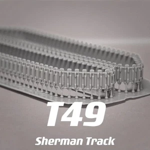 3D gedrucktes 1/72 Sherman T-49 Gleis Zubehörmodell - Bild 1 von 1