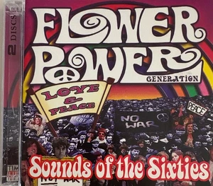 TIME LIFE - Sounds Of The Sixties Love & Peace Flower Power 2 x CD 2005 AS NEW! - Picture 1 of 2