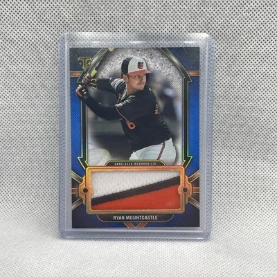 2024 Topps Triple Threads Single Jumbo Relic Ryan Mountcastle 2/3 #SJR-RM (MEM) - Image 1 of 2