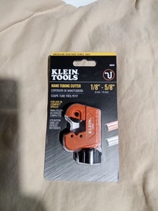 NEW KLEIN TOOLS NANO TUBING CUTTER 1/8" - 5/8" FOR USE IN COMPACT SPACES - Picture 1 of 2